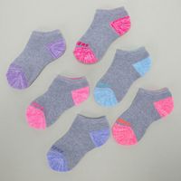 Pack De 6 Pares De Calcetines Deportivos Niña