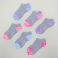 Pack De 6 Pares De Calcetines Deportivos Niña