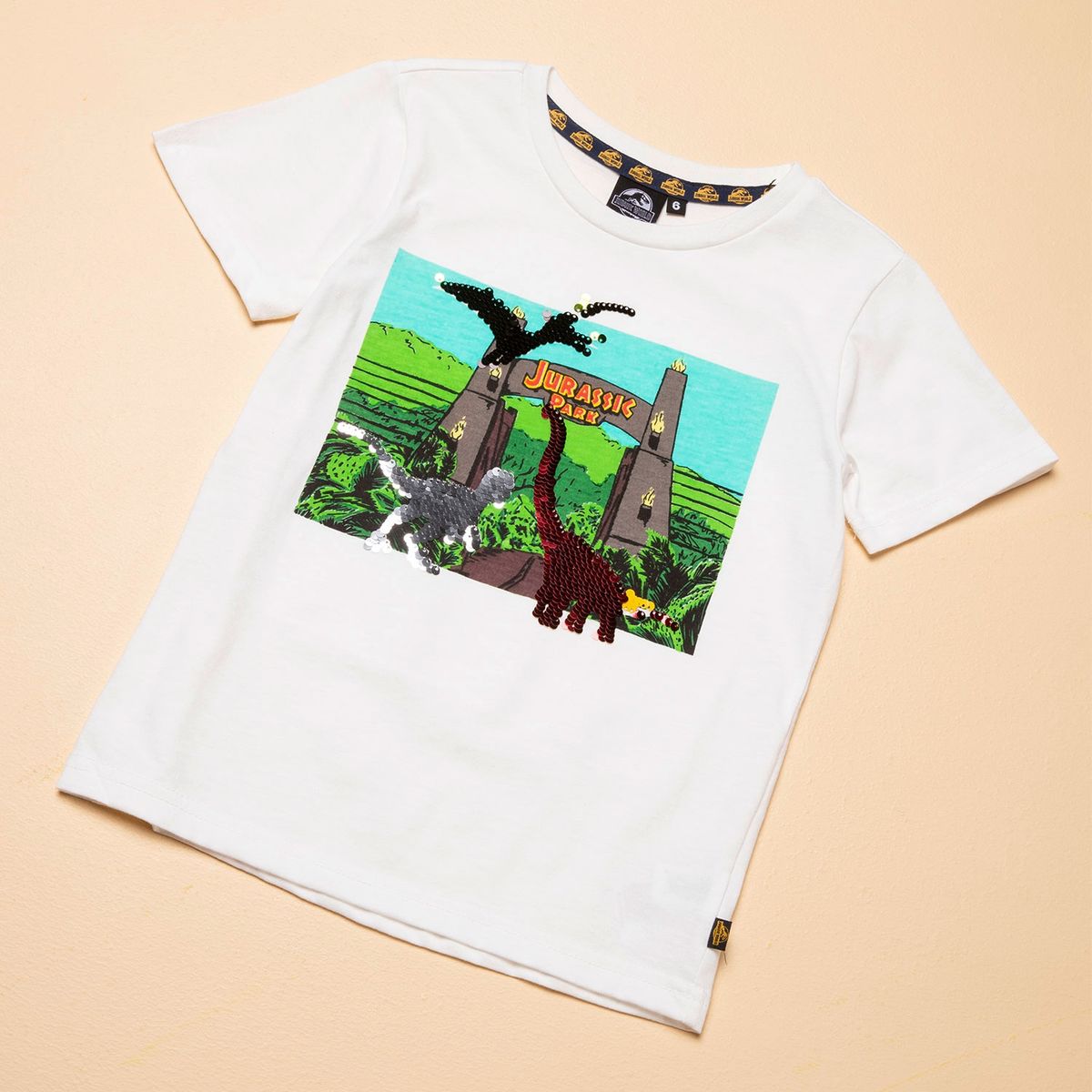 JURASSIC WORLD - Polera Manga Corta Unisex Jurassic World