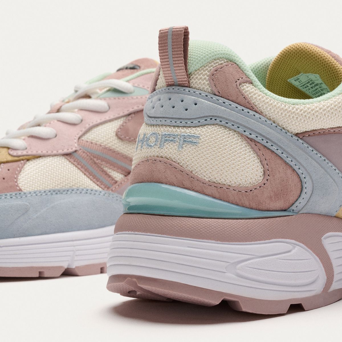 HOFF - Zapatilla Urbana Mujer Cuero Multicolor Hoff