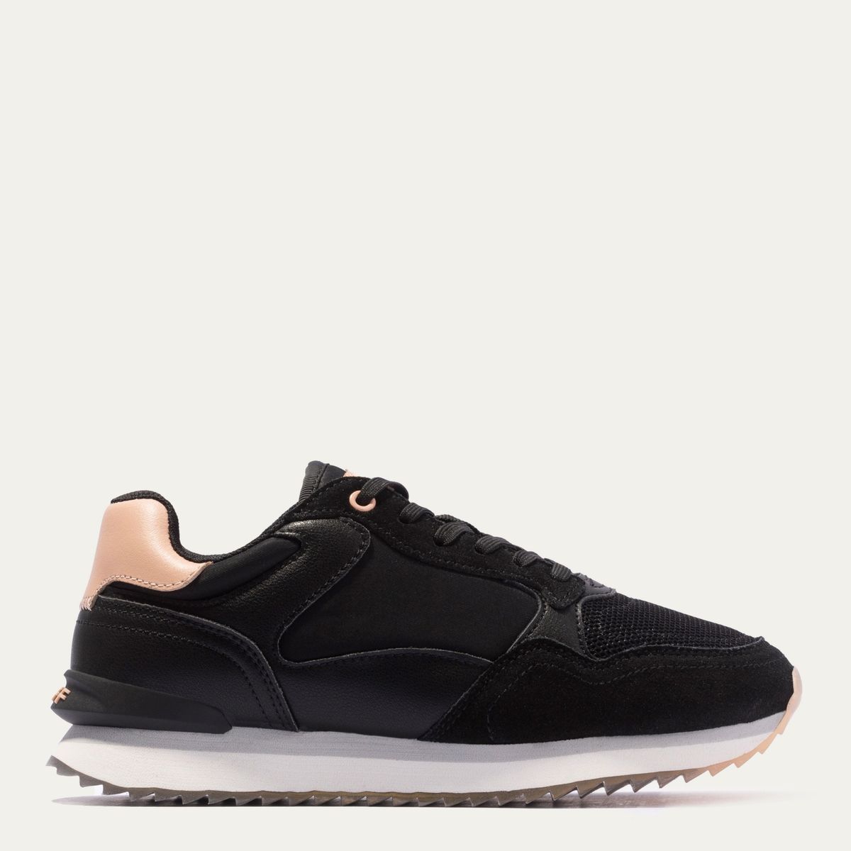 HOFF - Zapatilla Urbana Mujer Cuero Negra Hoff