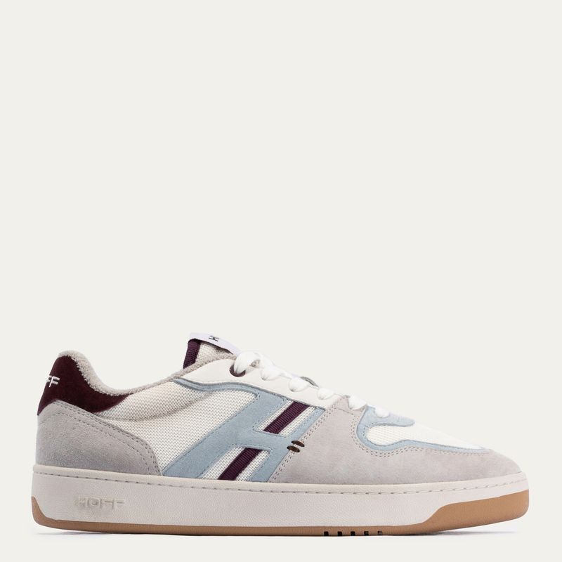 HOFF - Zapatilla Urbana Mujer Cuero Gris Hoff