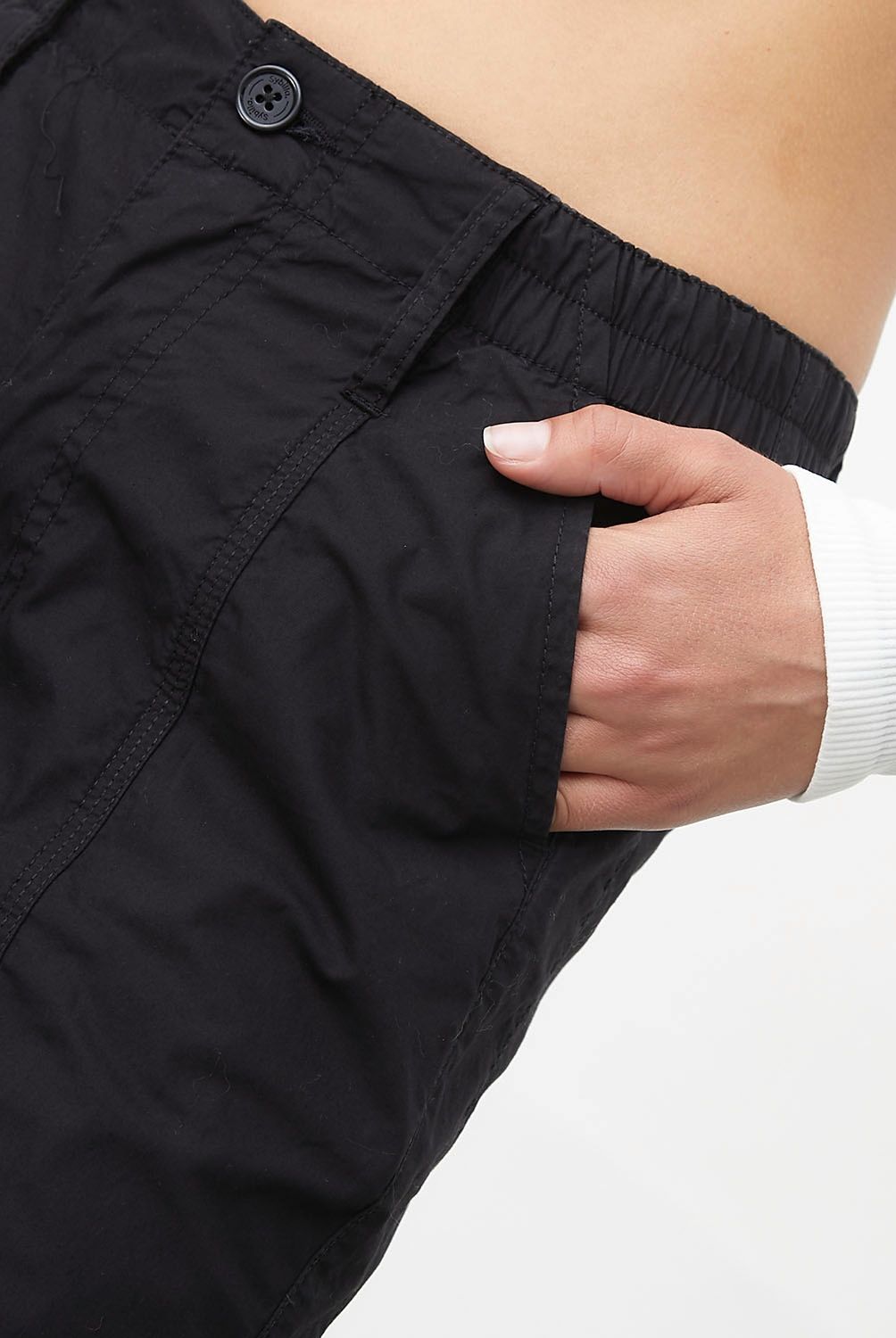 SYBILLA - Sybilla Pantalón Cargo Tiro Alto Algodón Mujer
