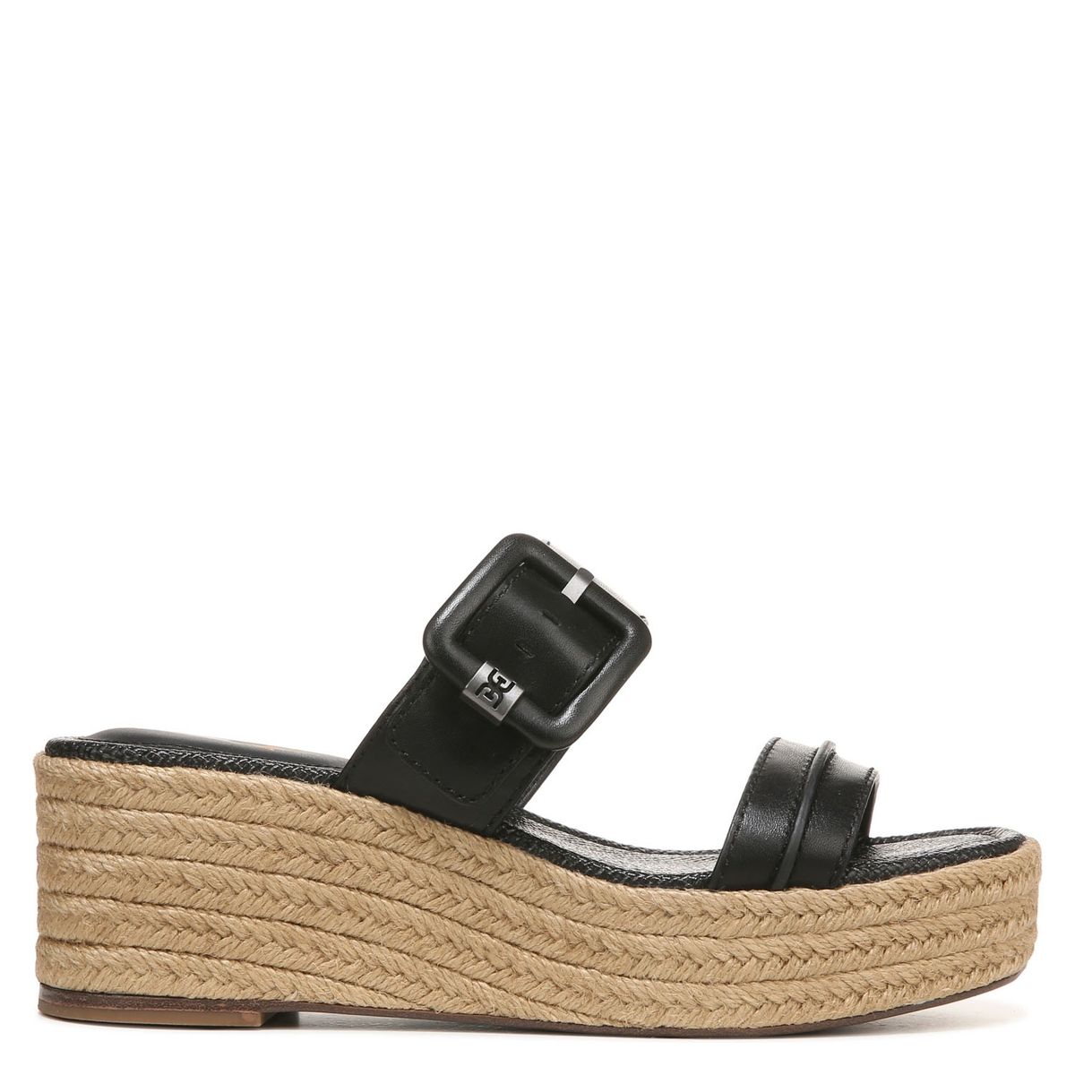 SAM EDELMAN - Sandalia Mujer Cuero Negro Sam Edelman