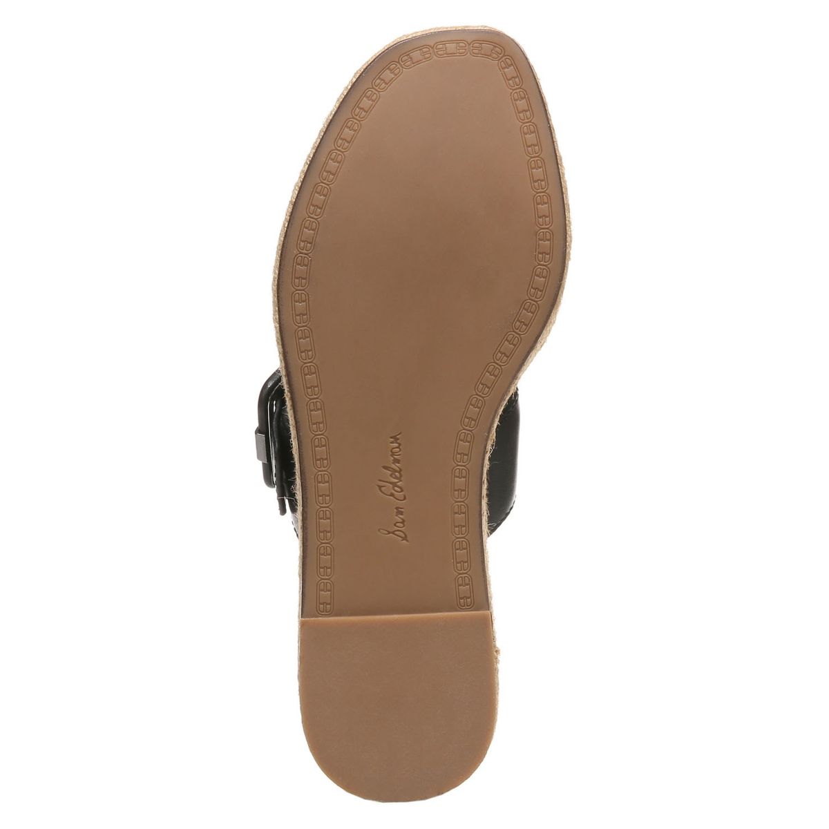 SAM EDELMAN - Sandalia Mujer Cuero Negro Sam Edelman