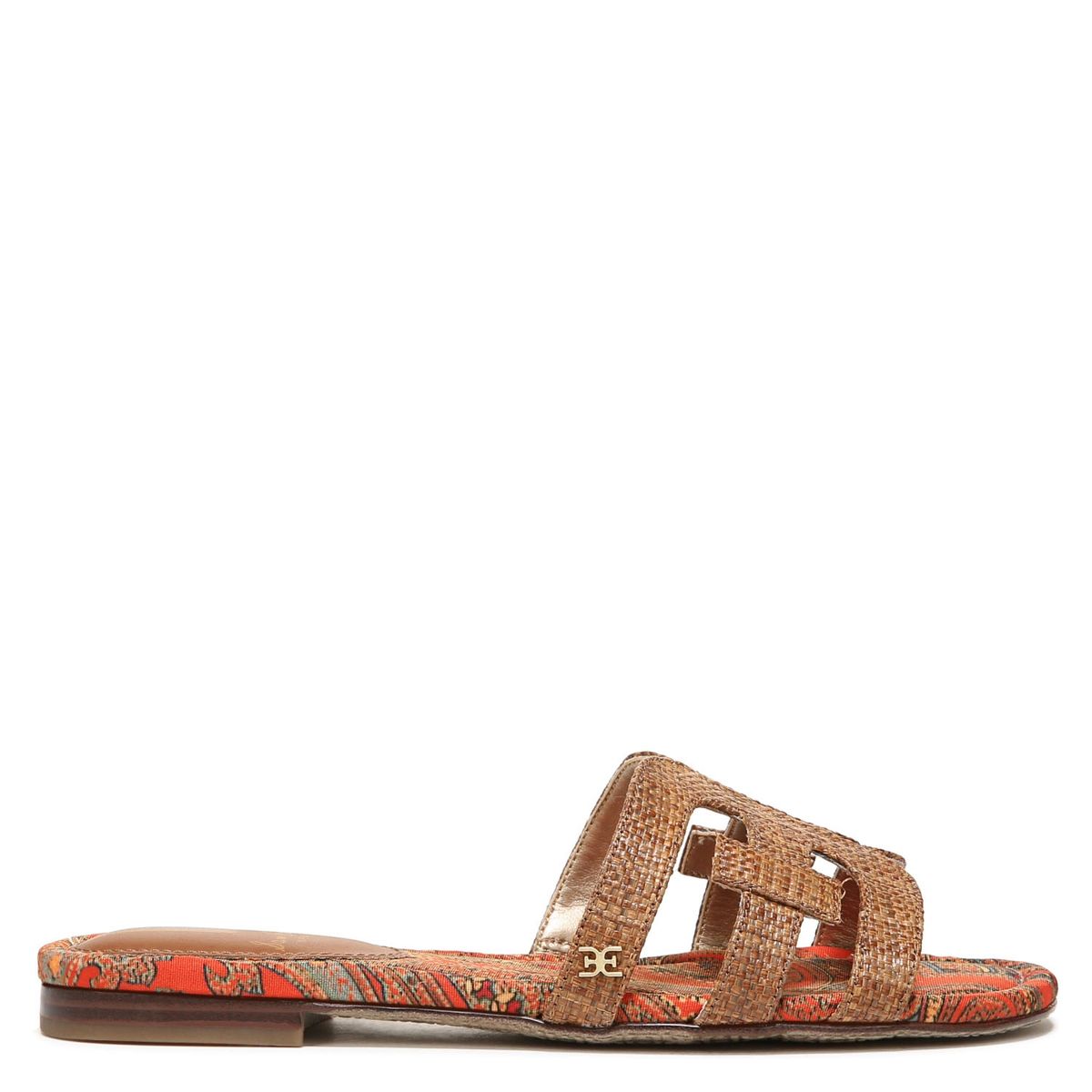 SAM EDELMAN - Sandalia Plana Mujer Café Sam Edelman