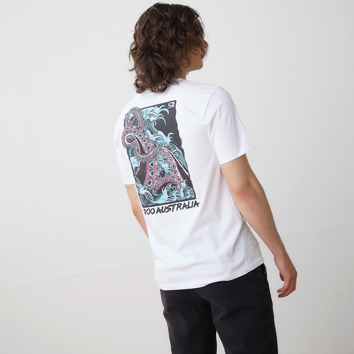 DOO AUSTRALIA - Polera Manga Corta Hombre Doo Australia