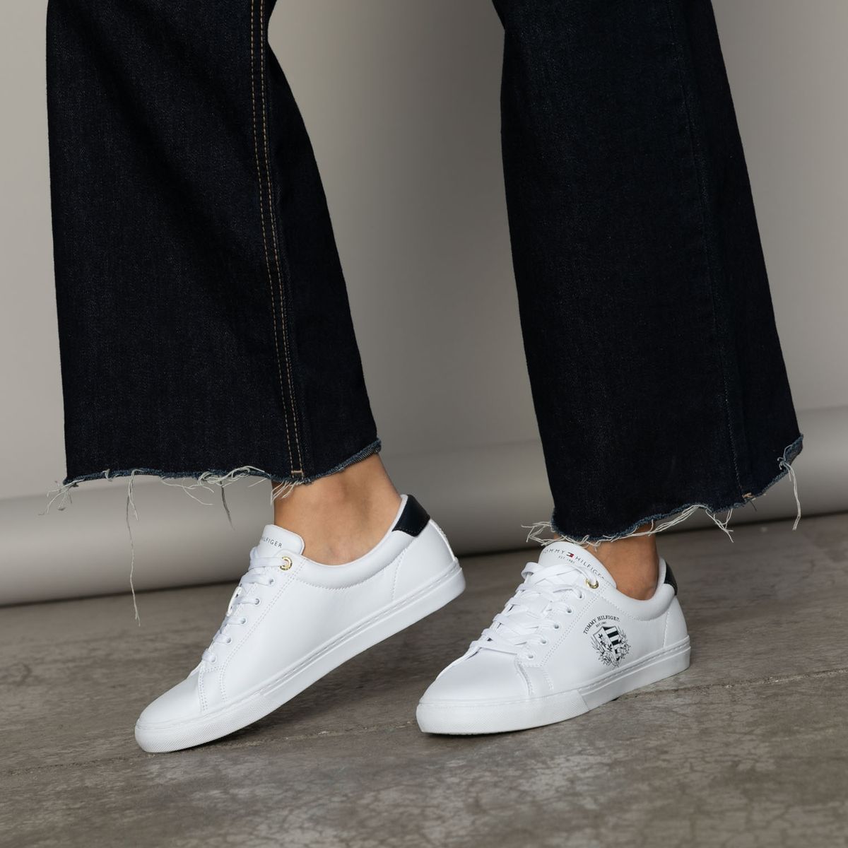 TOMMY HILFIGER - Zapatilla Urbana Mujer Blanco Tommy Hilfiger