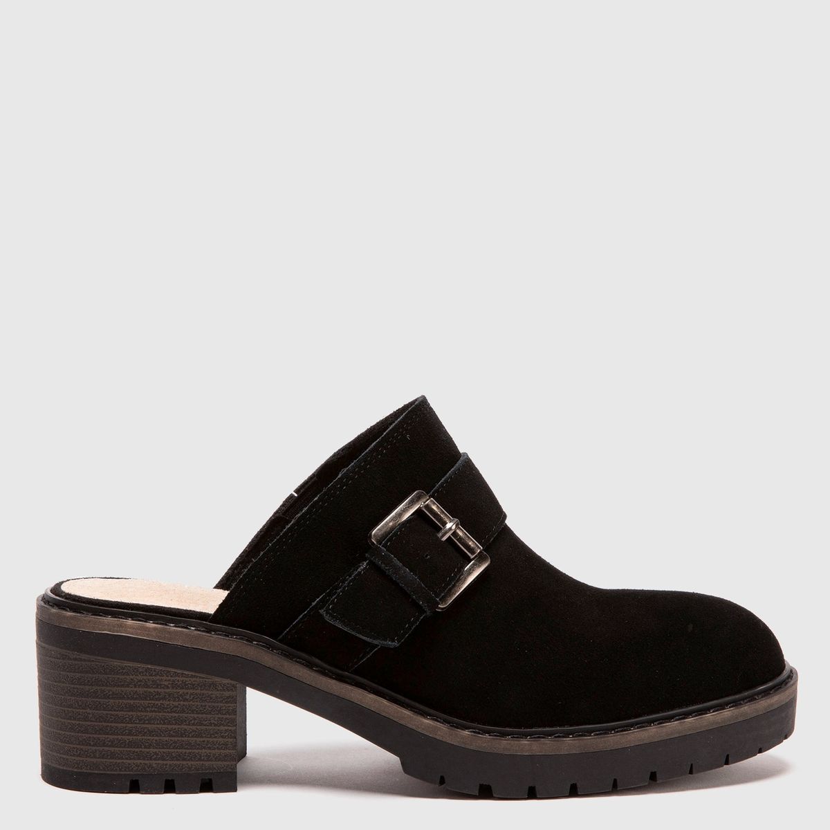 APOLOGY - Zapato Casual Mujer Gamuza Negro Apology