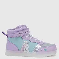 DISNEY - Zapatilla Urbana Niña Velcro Morado (26 a 33)