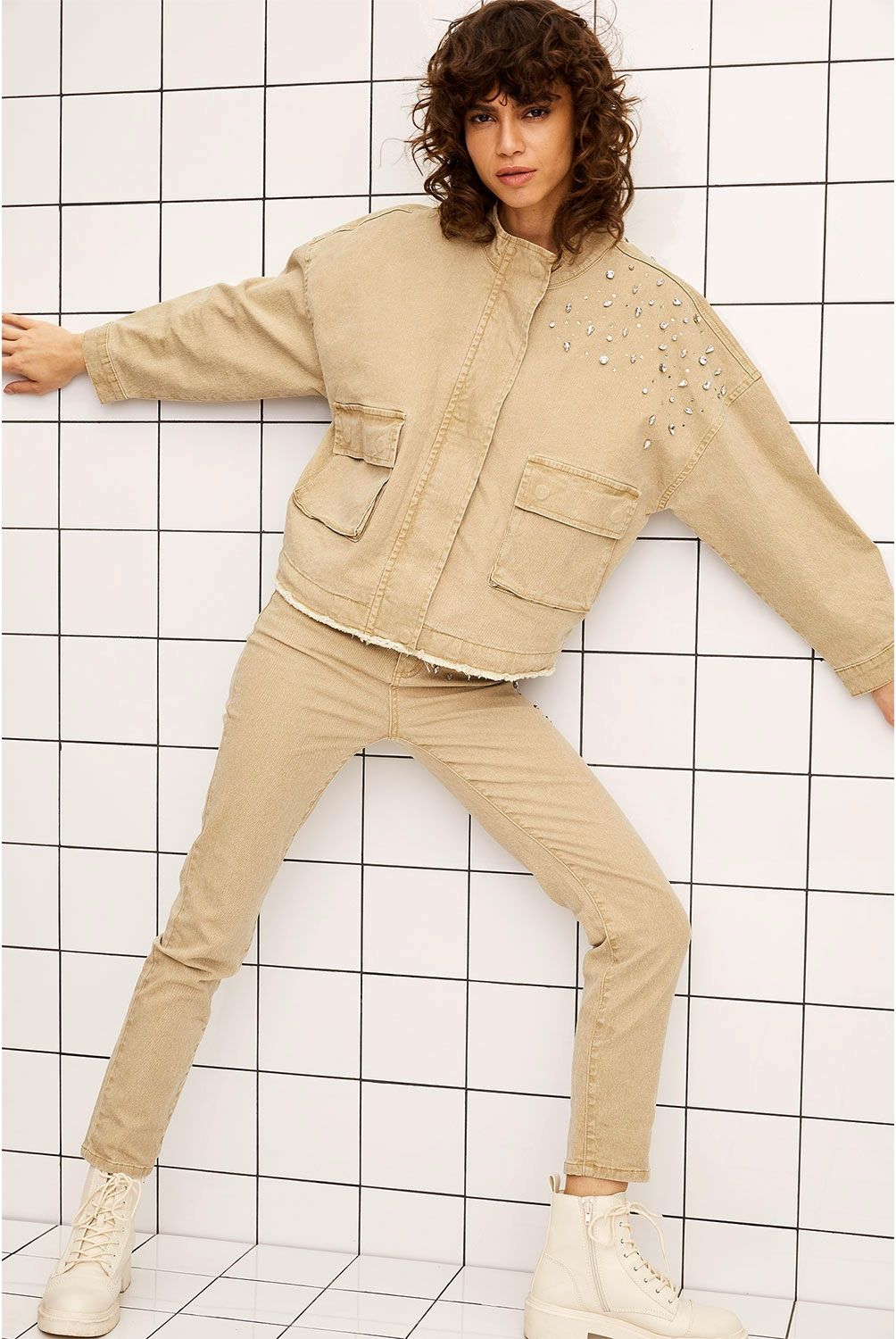 BASEMENT - Basement Chaqueta Mujer Por Fran Larrain