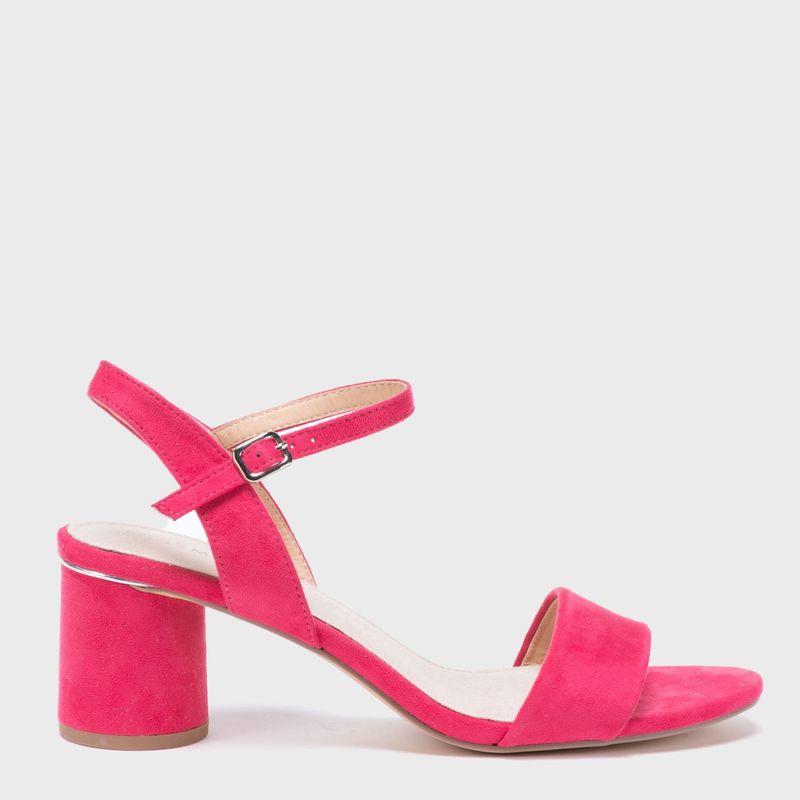 BASEMENT - Sandalia Mujer Fucsia Basement