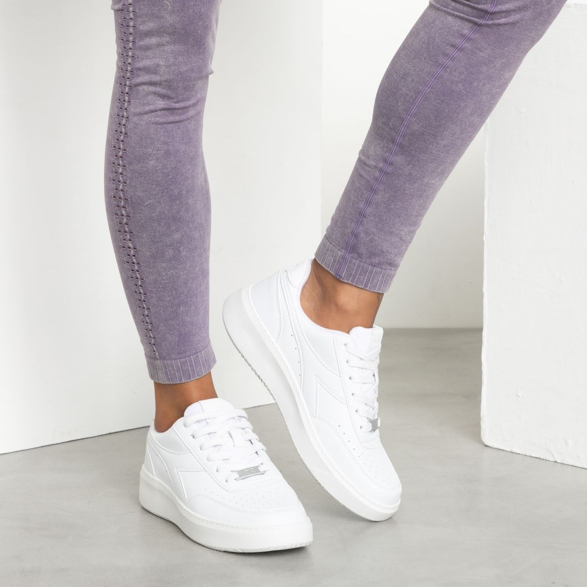 DIADORA - Fregu Zapatilla Urbana Mujer Blanco Diadora