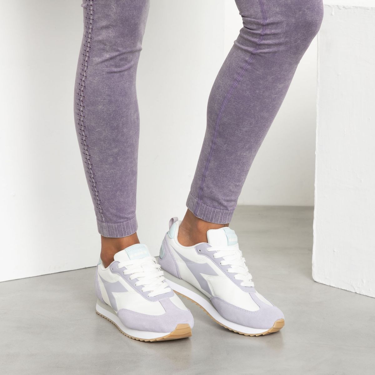 DIADORA - Selinita Zapatilla Urbana Mujer Morado Diadora