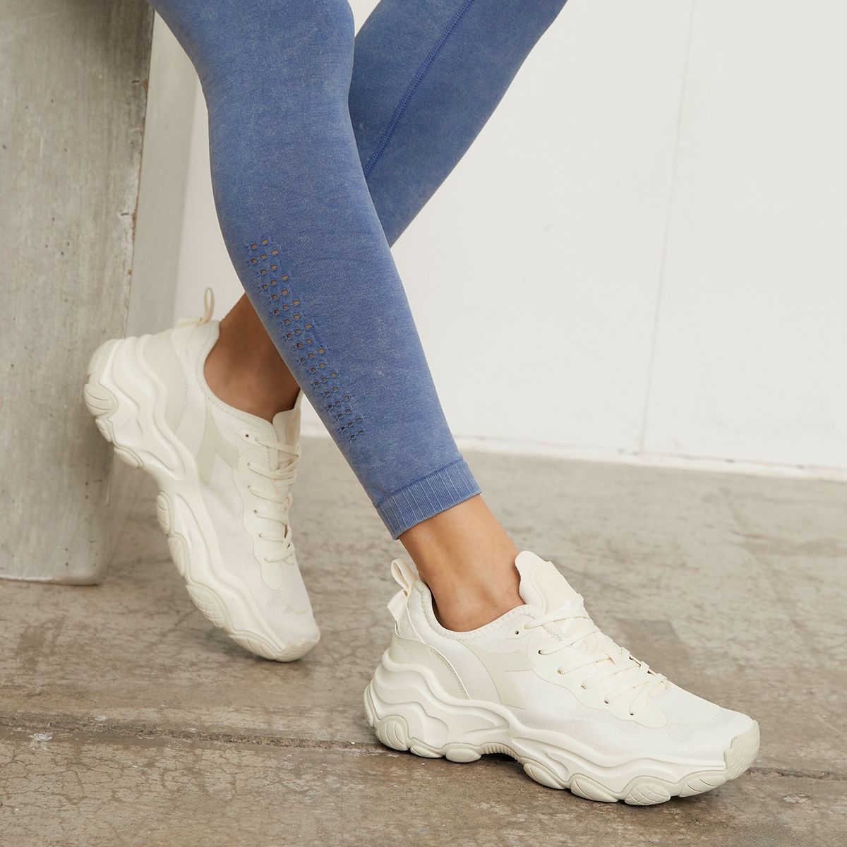 DIADORA - Stefita Zapatilla Urbana Mujer Blanco Diadora