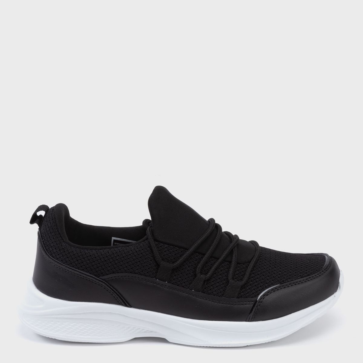 S COCCI - Zapatilla Urbana Mujer Negro Stefano Cocci