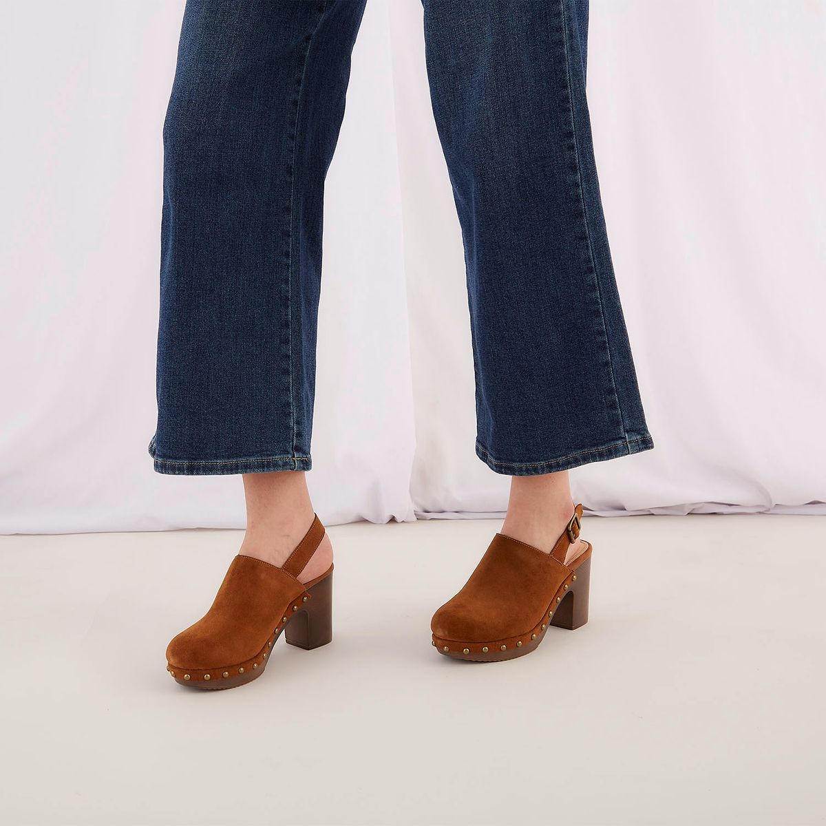 APOLOGY - Zapato Casual Mujer Cuero Café Apology