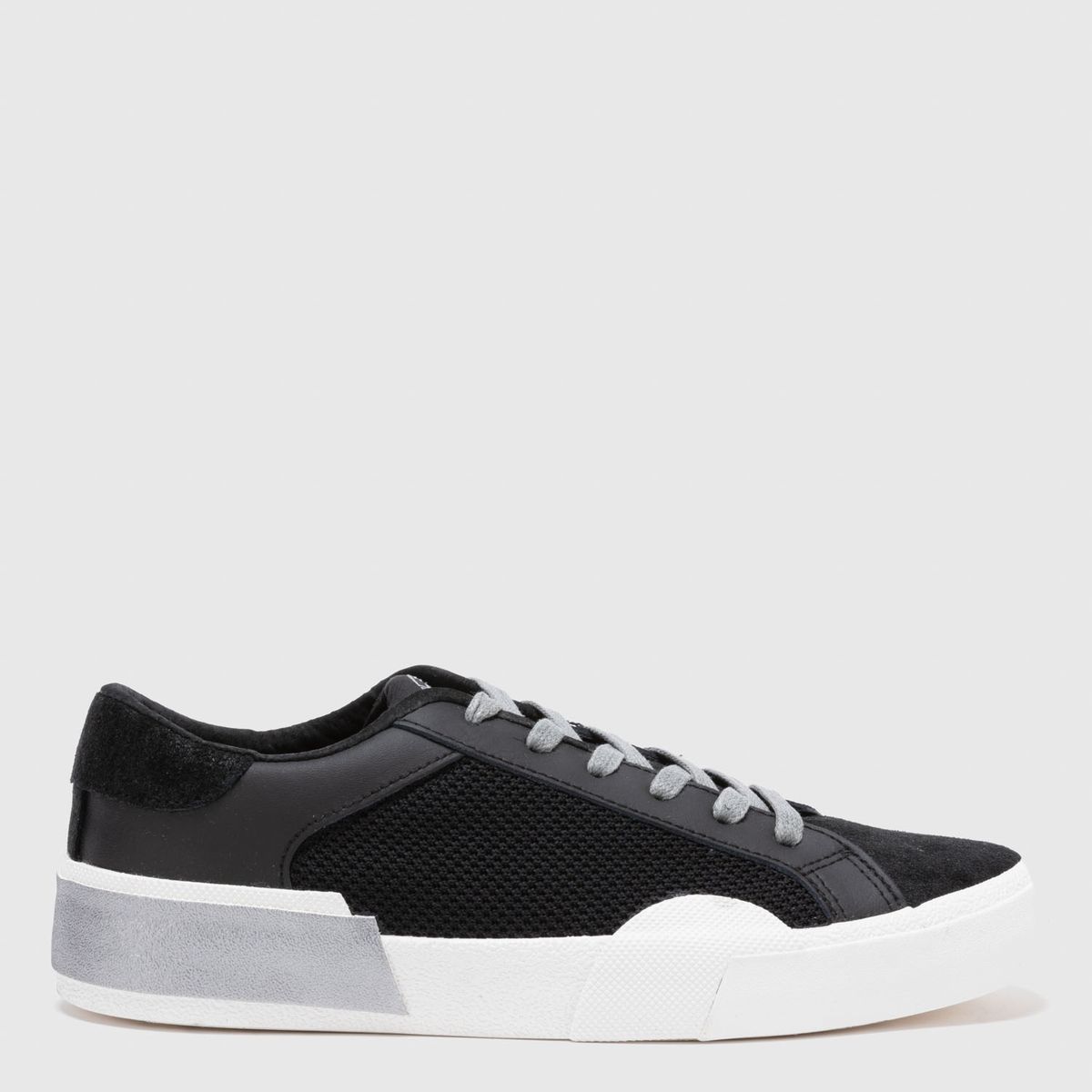 AMERICANINO - Zapatilla Urbana Mujer Cuero Negro Americanino