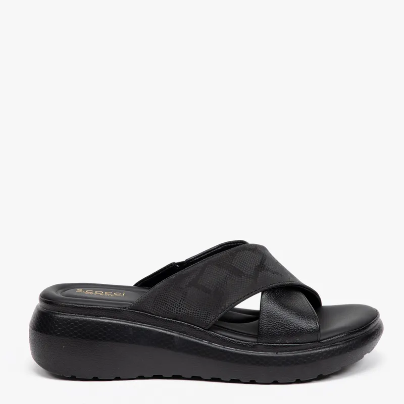 S COCCI - Sandalia Mujer Negro S Cocci