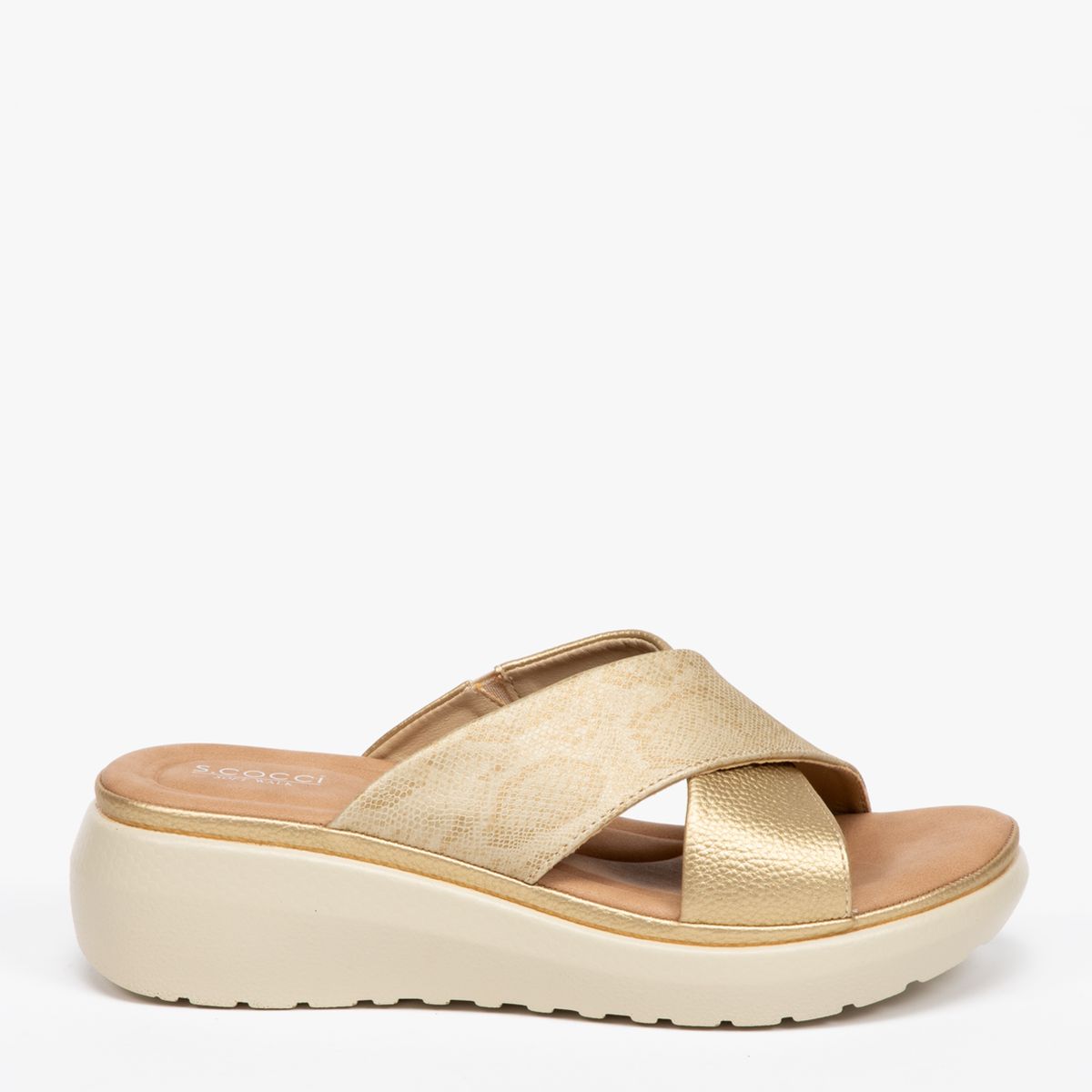 S COCCI - Sandalia Mujer Beige S Cocci