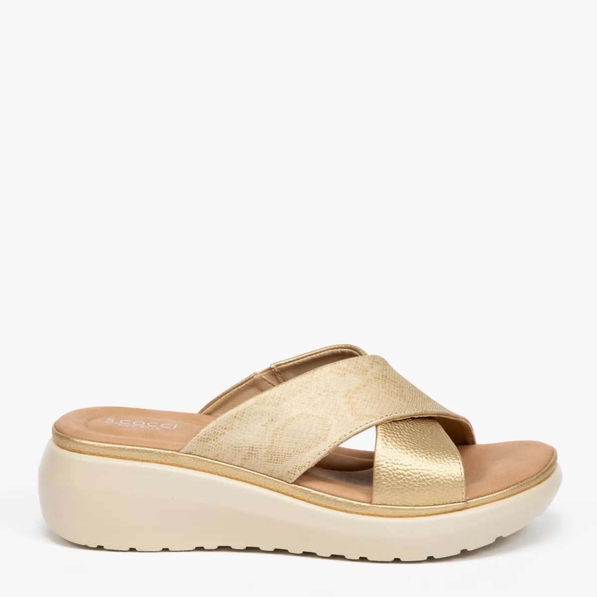 S COCCI - Sandalia Mujer Beige S Cocci