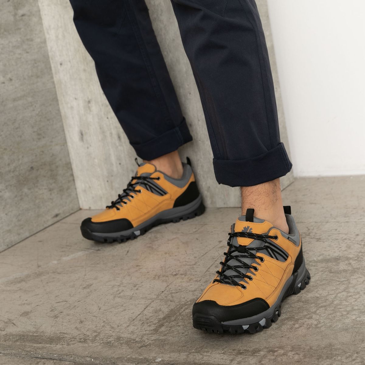 MOUNTAIN GEAR - Zapatilla Outdoor Hombre Café Mountain Gear