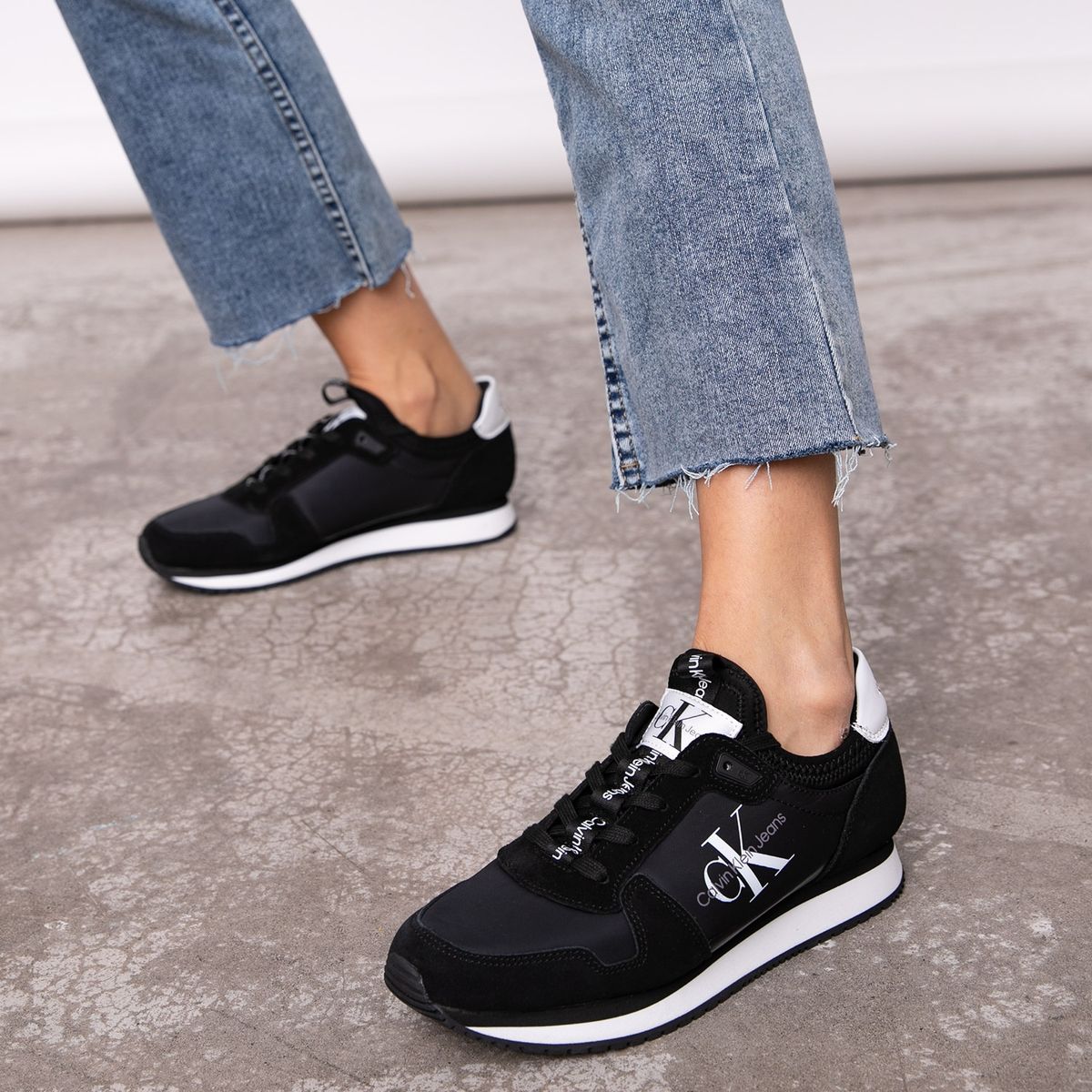 CALVIN KLEIN - Zapatilla Urbana Mujer Negro Calvin Klein