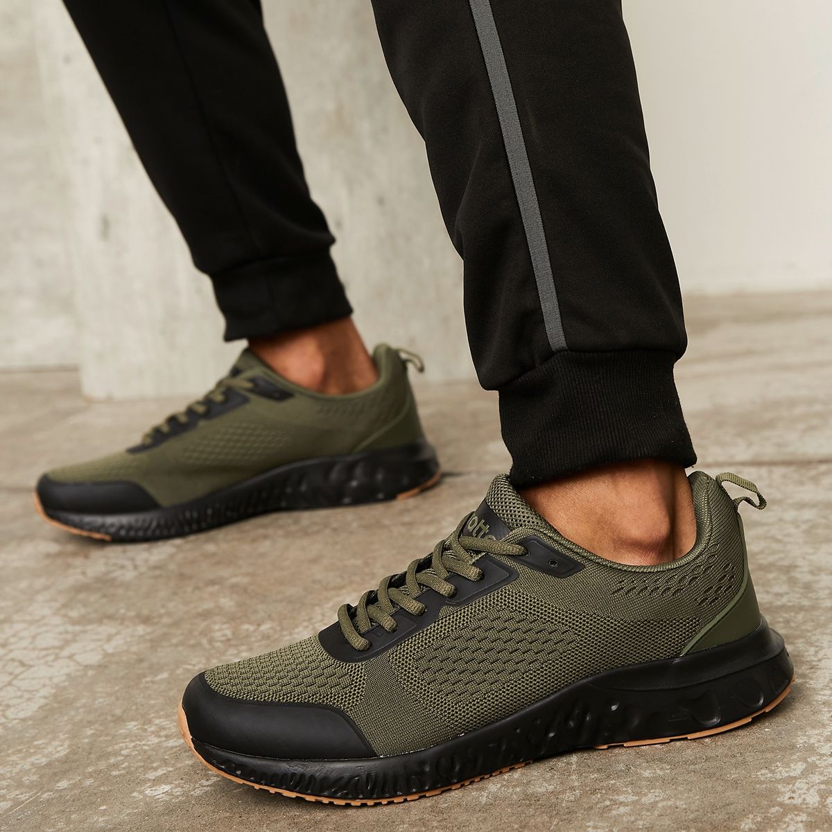 FRATTA - Rollinarew Zapatilla Running Hombre Verde Fratta