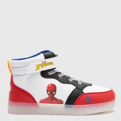 MARVEL - Zapatilla Urbana Niño Con Luces Rojo (26 a 33)