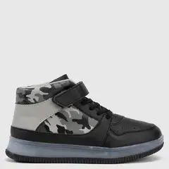 YAMP - Sp Fuerza2 Zapatilla con Luces Niño Negro (26 a 36)