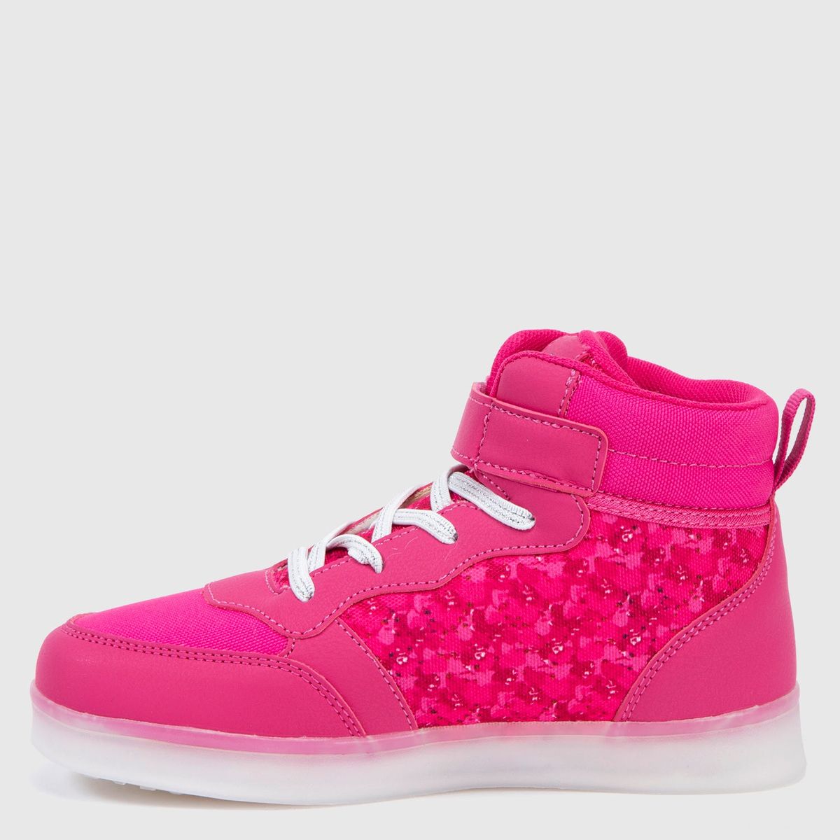 PAW PATROL - Zapatilla Niña Velcro con Luces Rosado (26 a 33) Paw Patrol