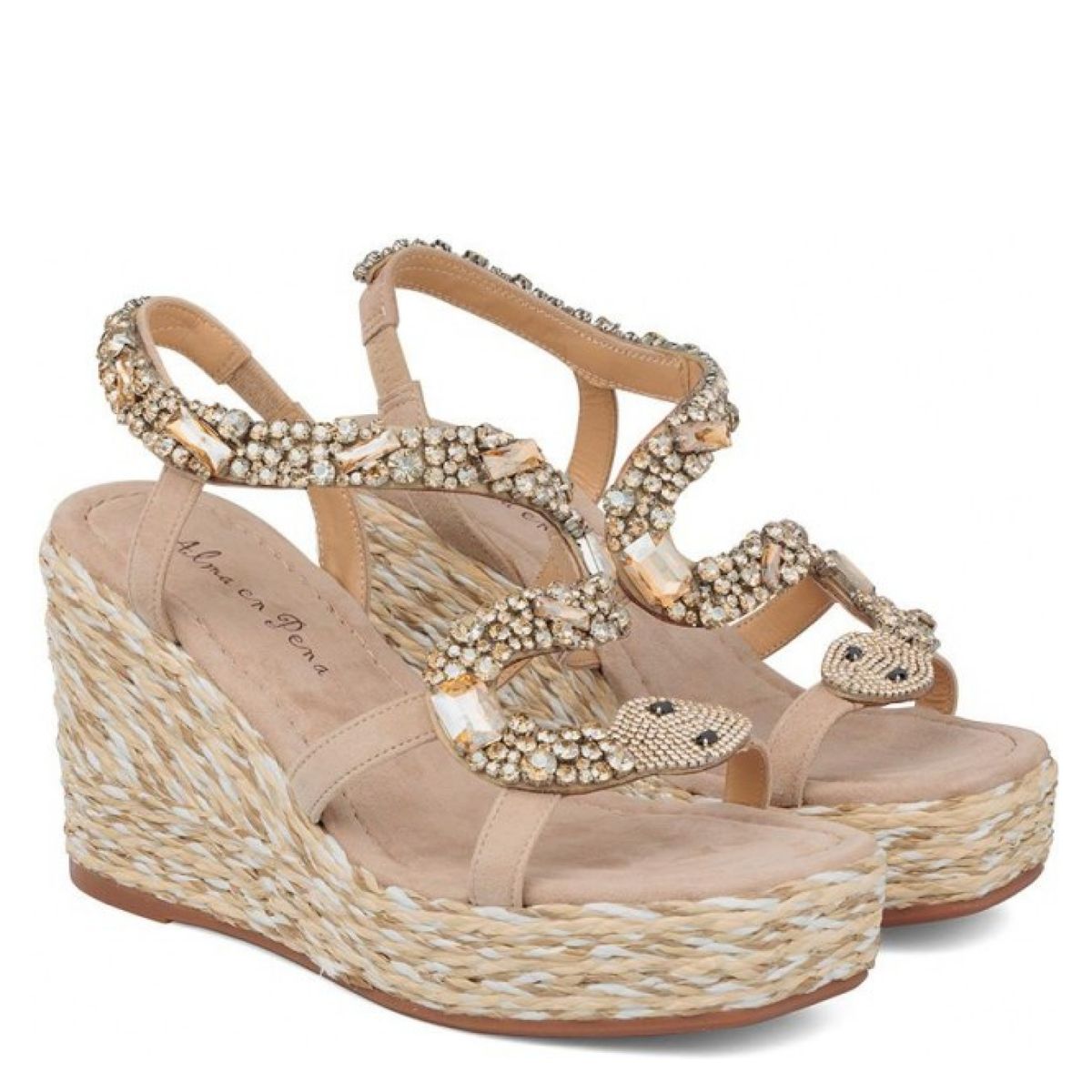 ALMA EN PENA - Sandalia Mujer Cuero Beige Alma En Pena