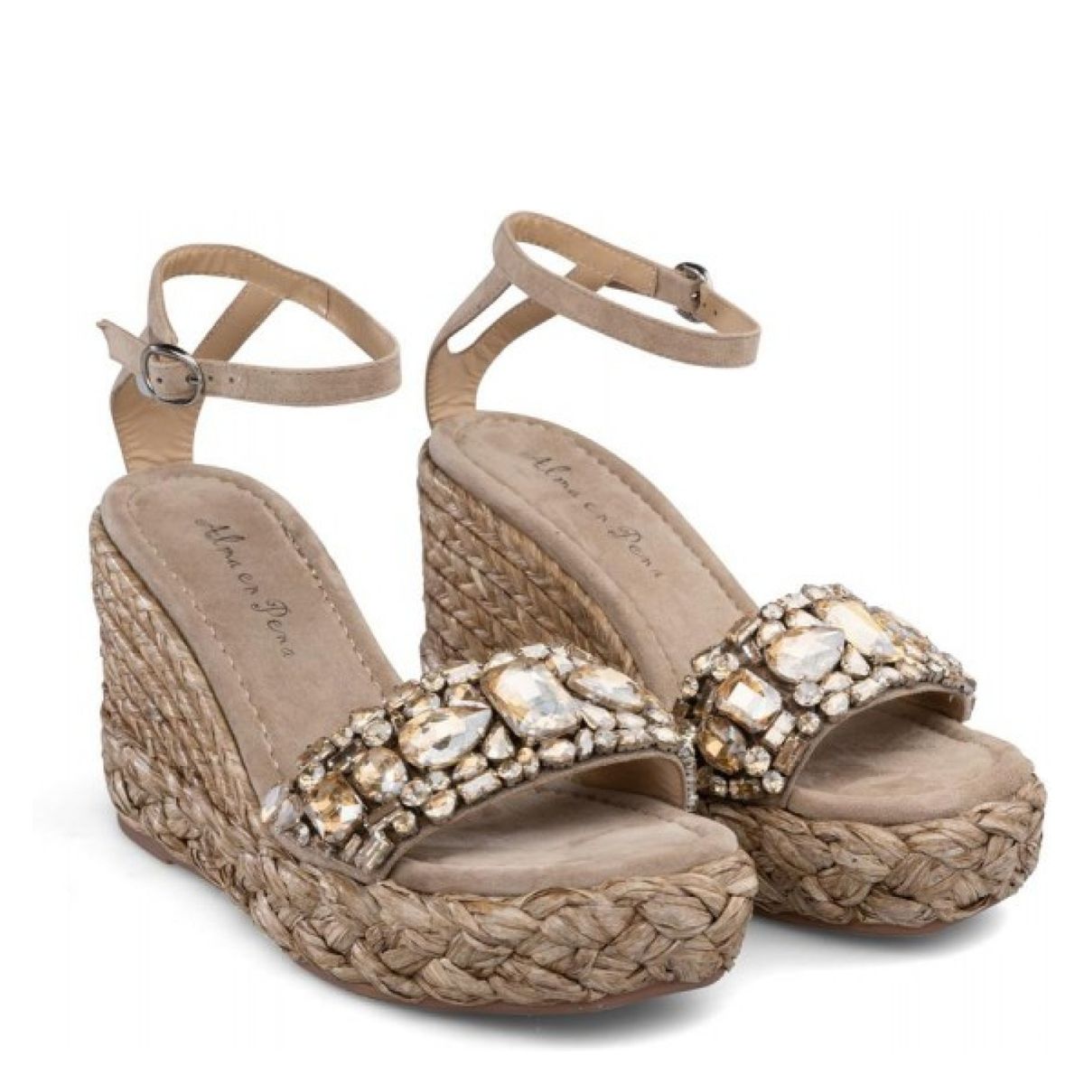 ALMA EN PENA - Sandalia Mujer Cuero Beige Alma En Pena