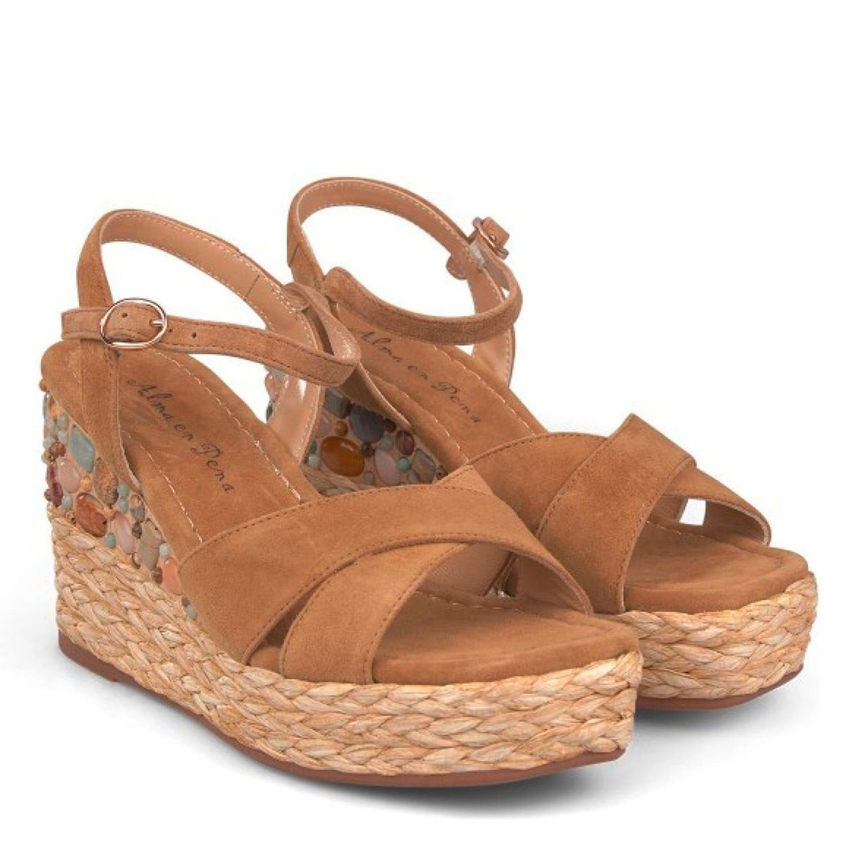 ALMA EN PENA - Sandalia Mujer Cuero Beige Alma En Pena