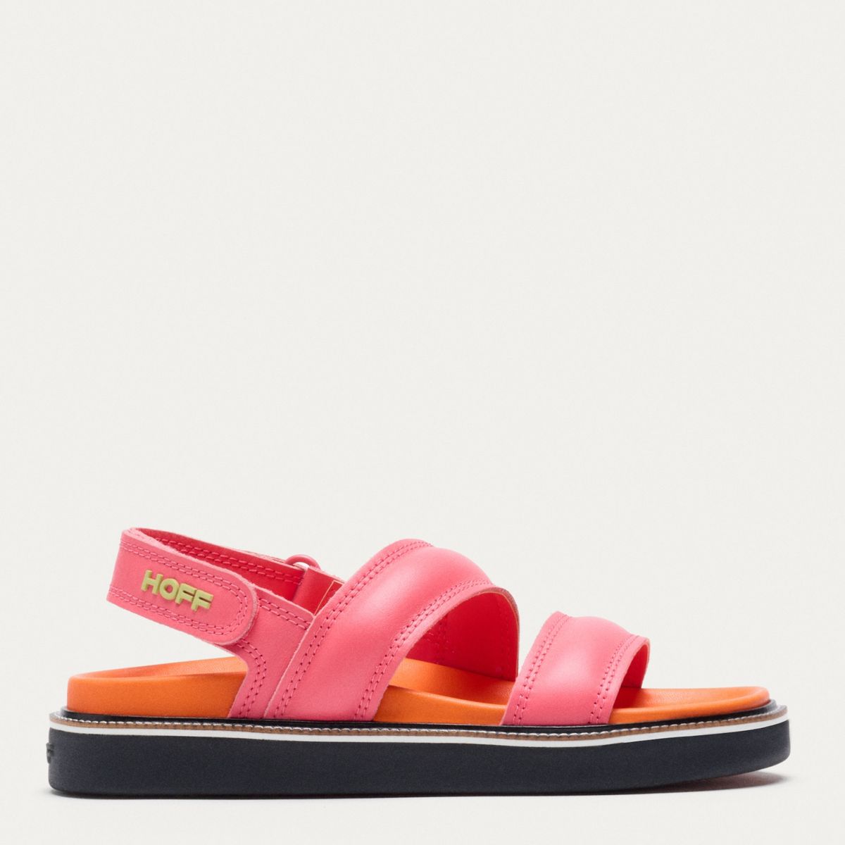 HOFF - Sandalia Mujer Cuero Rosado Hoff