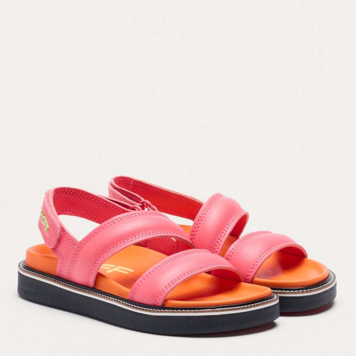 HOFF - Sandalia Mujer Cuero Rosado Hoff