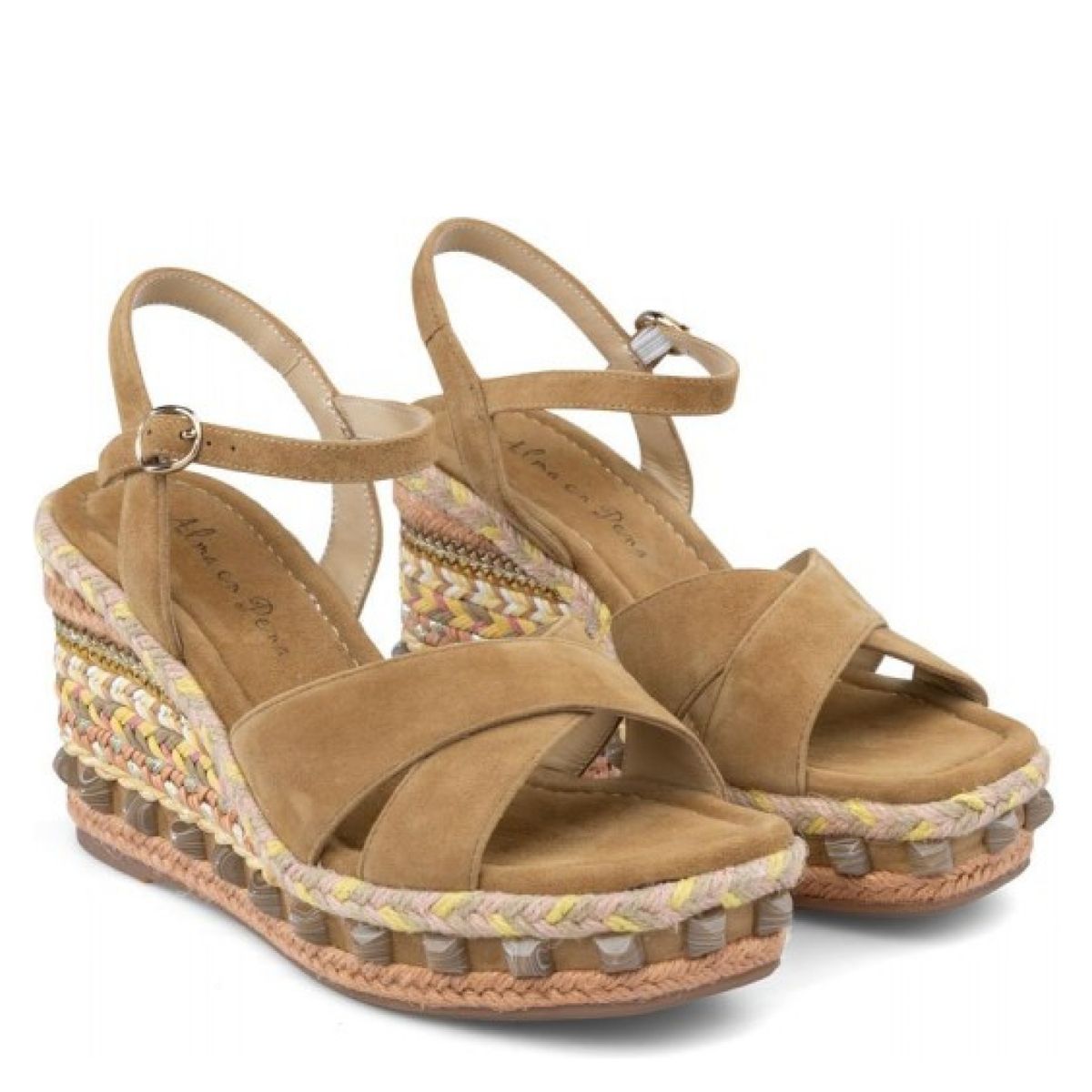 ALMA EN PENA - Sandalia Mujer Cuero Beige Alma En Pena