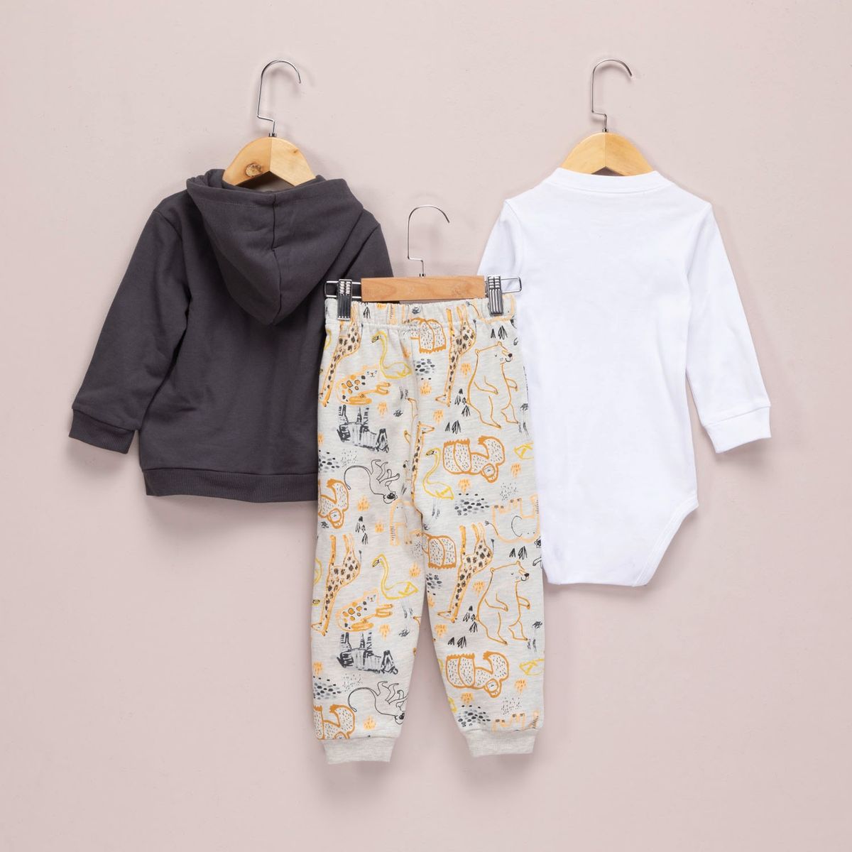 YAMP - Conjunto 3 Piezas Algodón Bebé Niño Yamp