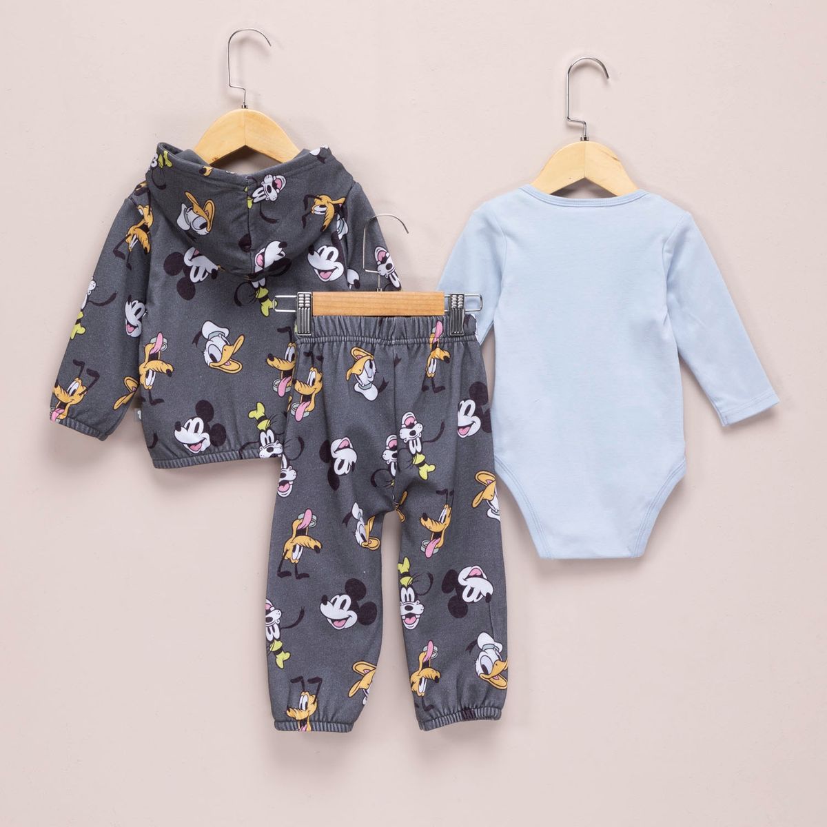 STD CHARACTERS - Conjunto 3 Piezas Algodón Bebé Niño Std Characters