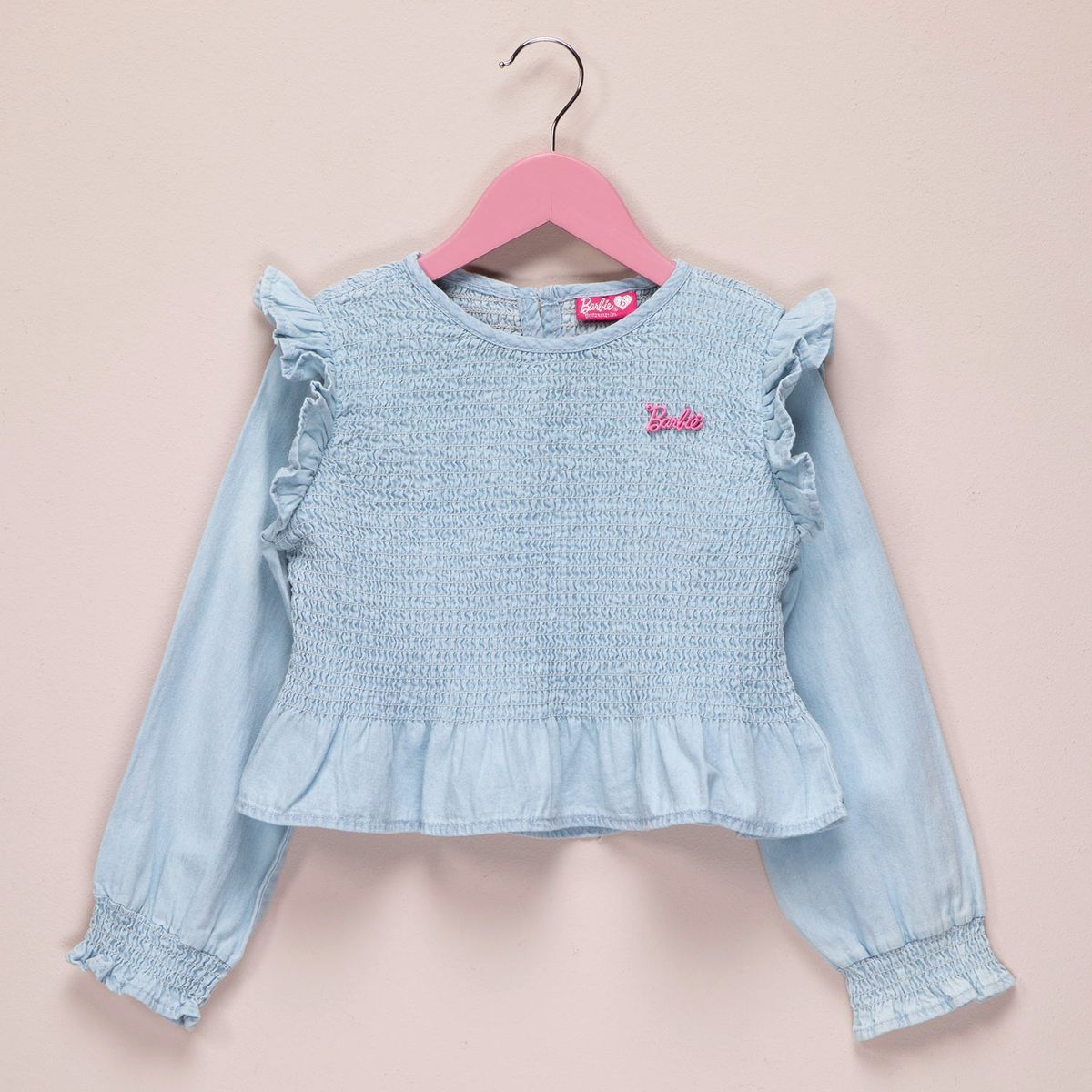 BARBIE - Blusa Algodón Niña Barbie