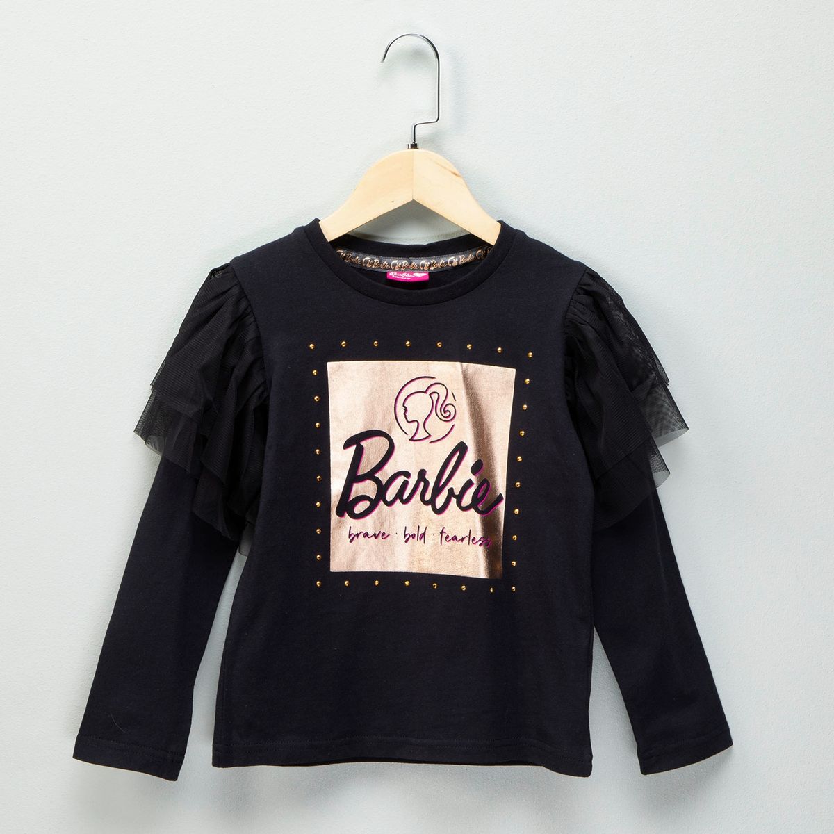 BARBIE - Polera Algodón Niña Barbie