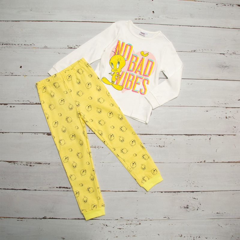 WARNER BROS - Pijama 2 Piezas Algodón Reciclado Niña Warner Bros