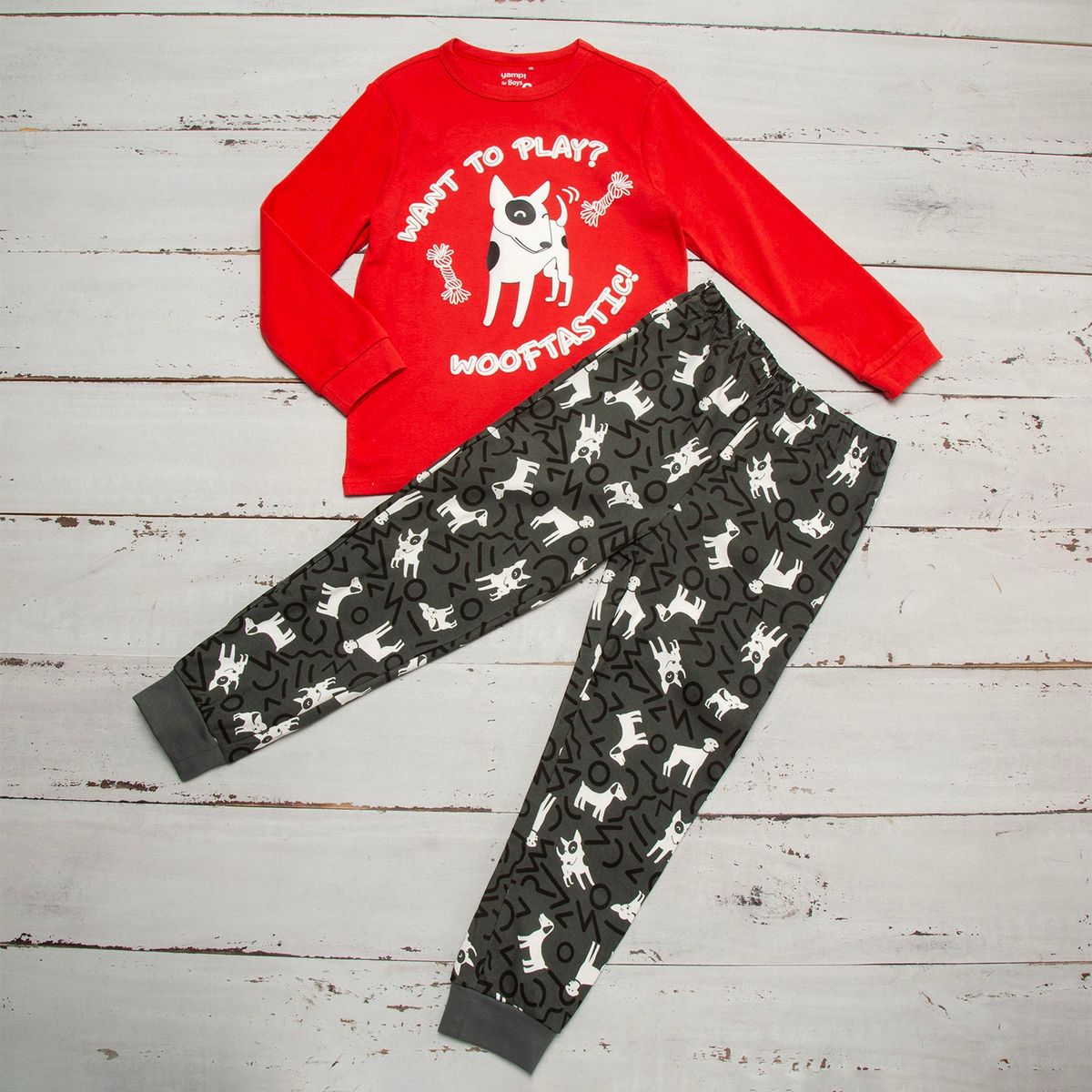 YAMP - Pijama 2 Piezas Algodón Reciclado Niño Yamp