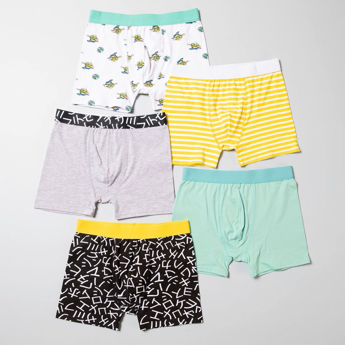 FEDERATION - Boxer Pack de 5 Unidades Algodón Niño Federation