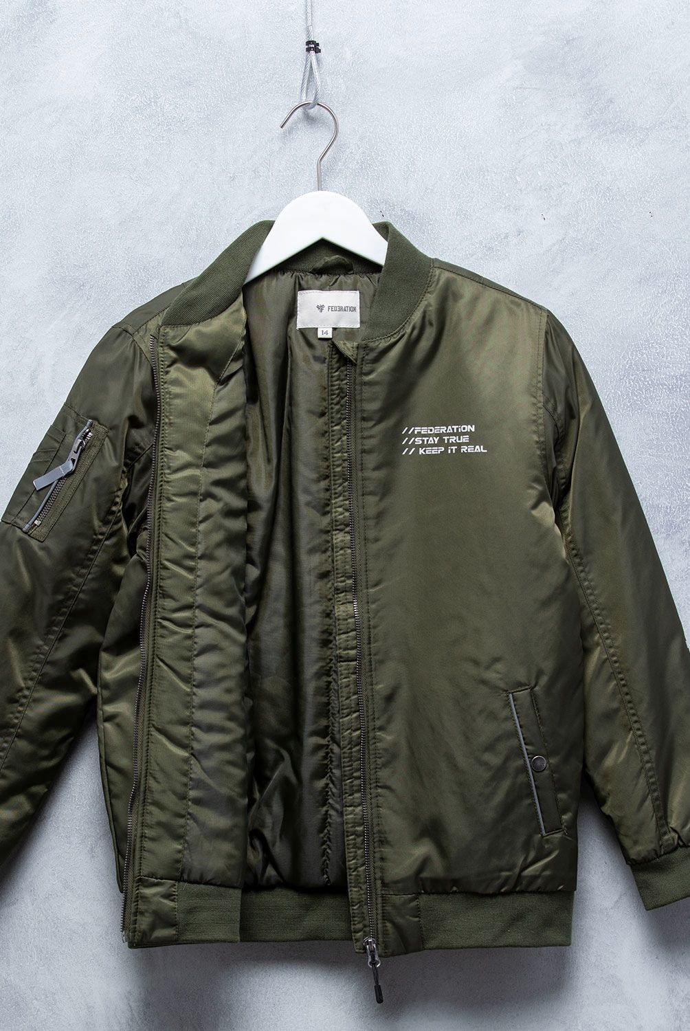 FEDERATION - Chaqueta Bomber Niño Federation