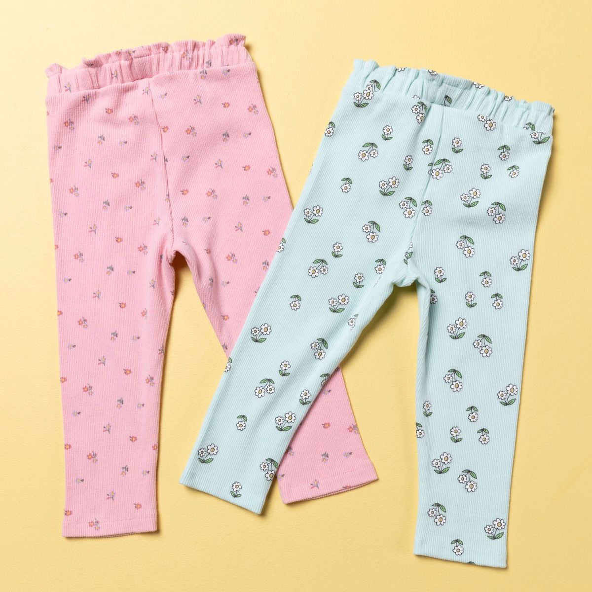 YAMP - Pantalon Pack De 2 Unidades Algodón Bebé Niña Yamp