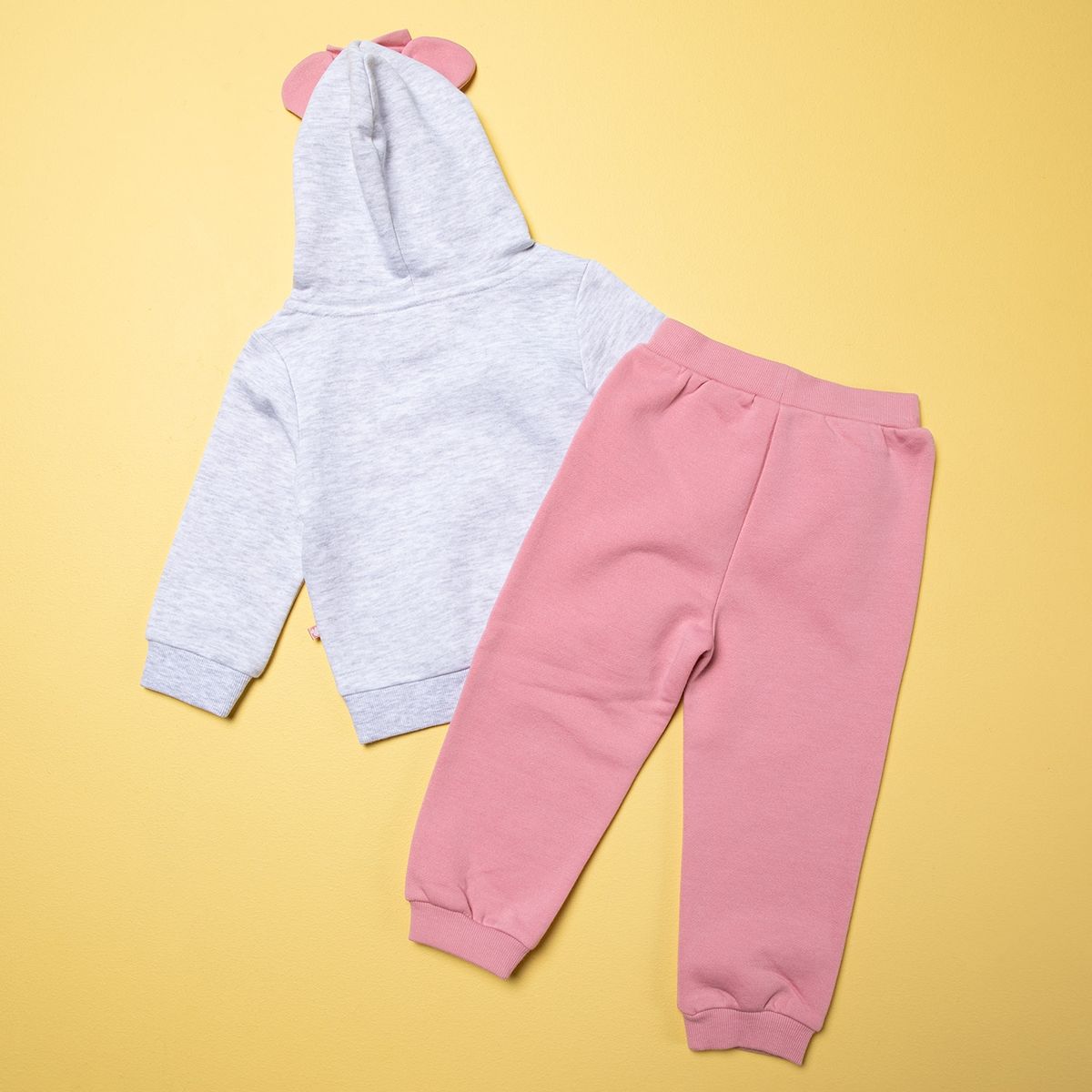 MINNIE - Conjunto Poleron + Pantalón Buzo Algodón Bebé Niña Minnie