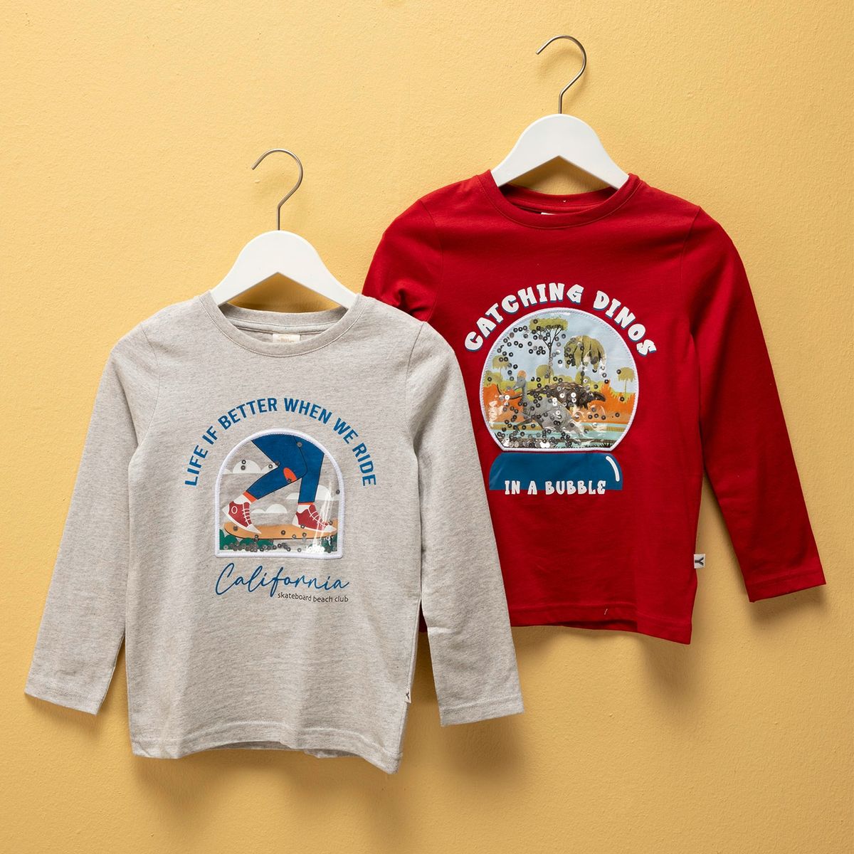 YAMP - Polera Pack de 2 Unidades Algodón Niño Yamp