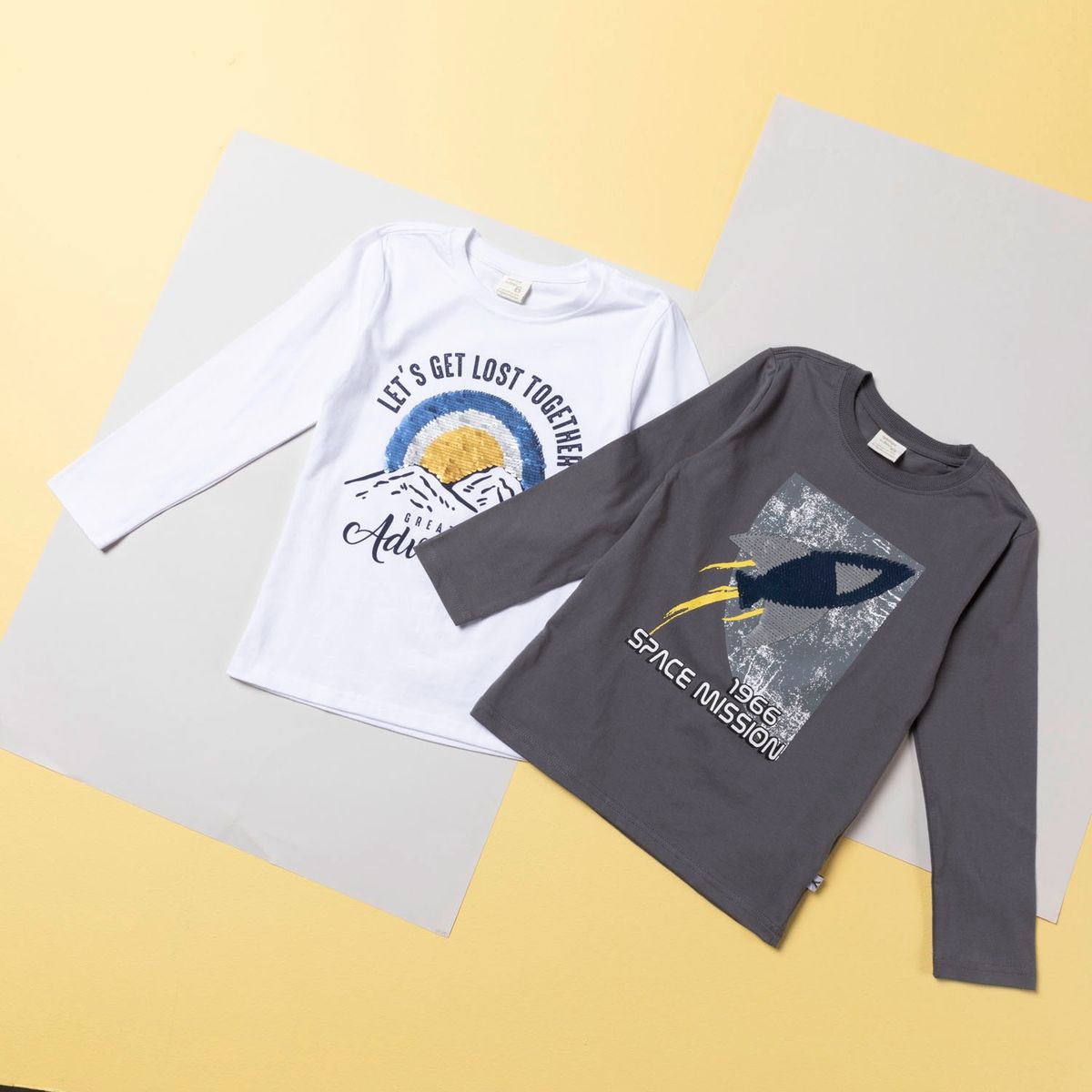 YAMP - Pack 2 Poleras Algodón Niño Yamp