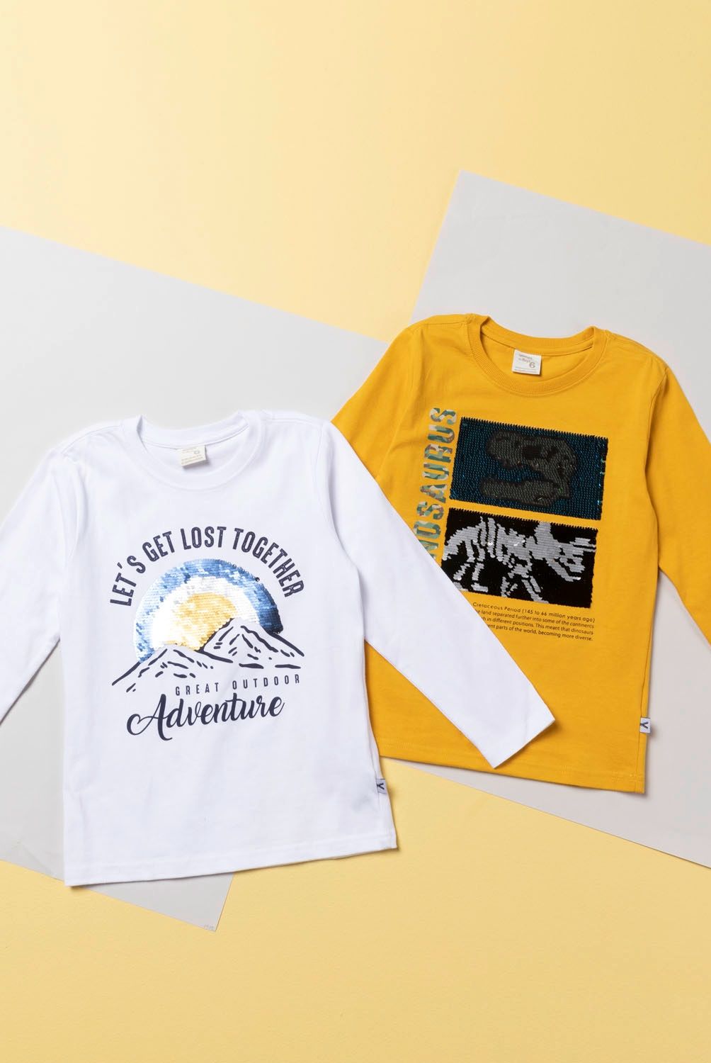 YAMP - Pack 2 Poleras Algodón Niño Yamp